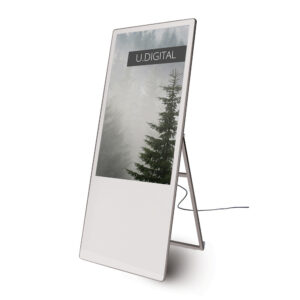 Totem U Digital – L 61x H 150 cm