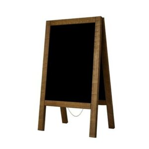 Chevalet bois ardoise 1180x610mm pour extérieur