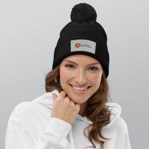 Pom pom beanie
