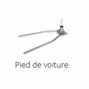 Pied de Voiture - 1.65 Kg (autocal)